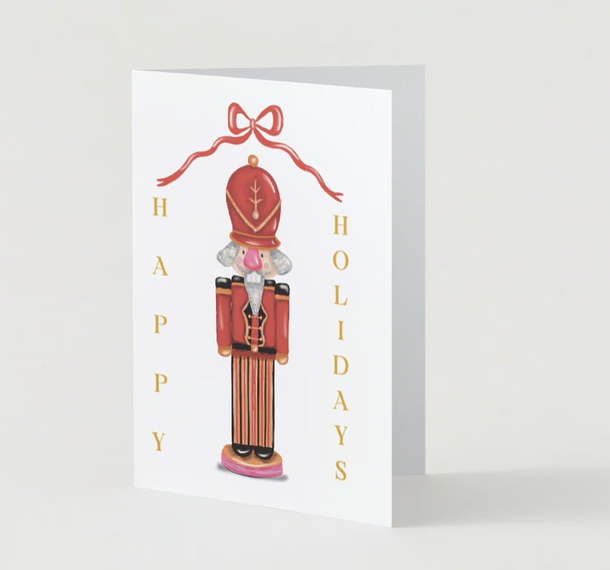 Set of 10 Handmade Holiday Greeting Cards